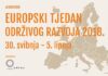 Sudjelujte u Europskom tjednu održivog razvoja 2018.!