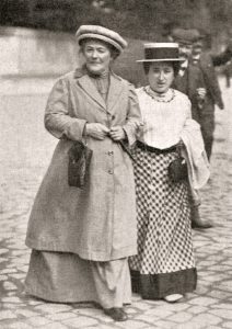 Clara Zetkin i Rosa Luxemburg, 1910.
