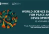 Svjetski dan znanosti za mir i razvoj 2025.: Znanost koja nam je potrebna za 2050. godinu